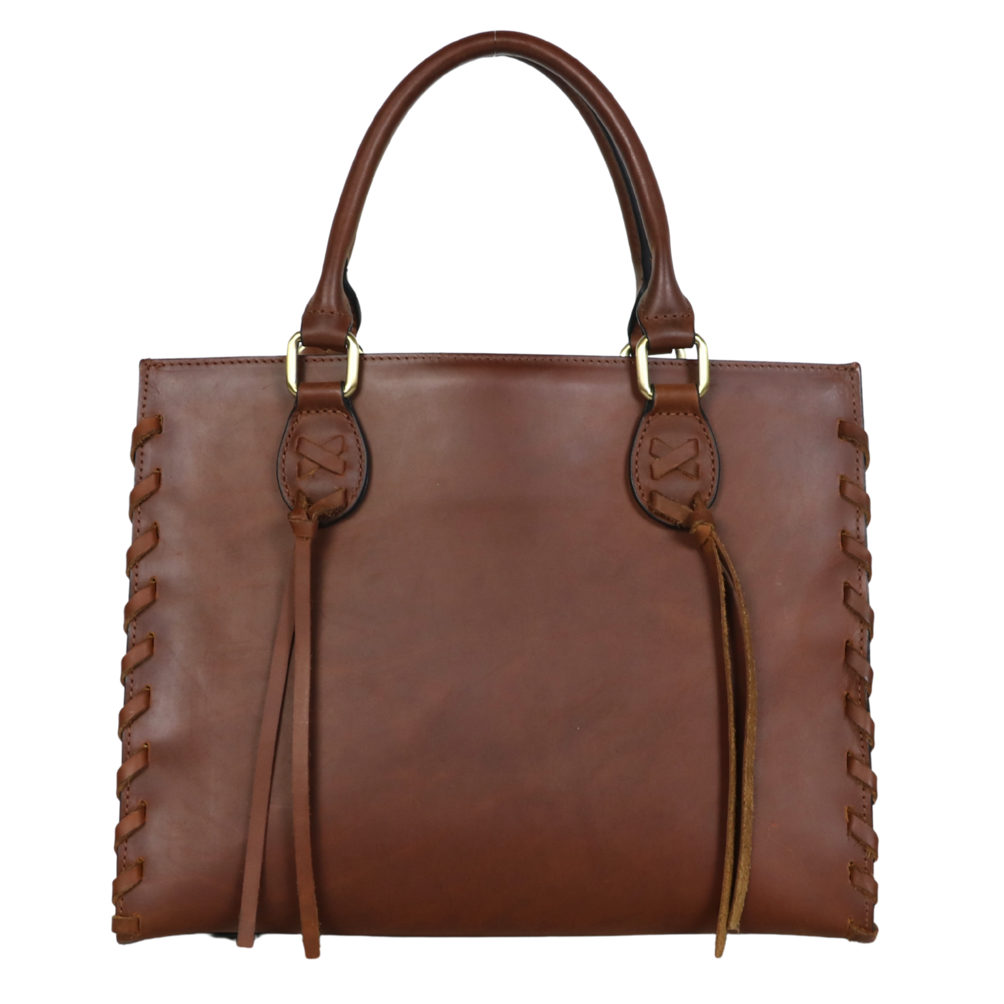 #255 Emma Concealed Carry Satchel with Cheetah strap