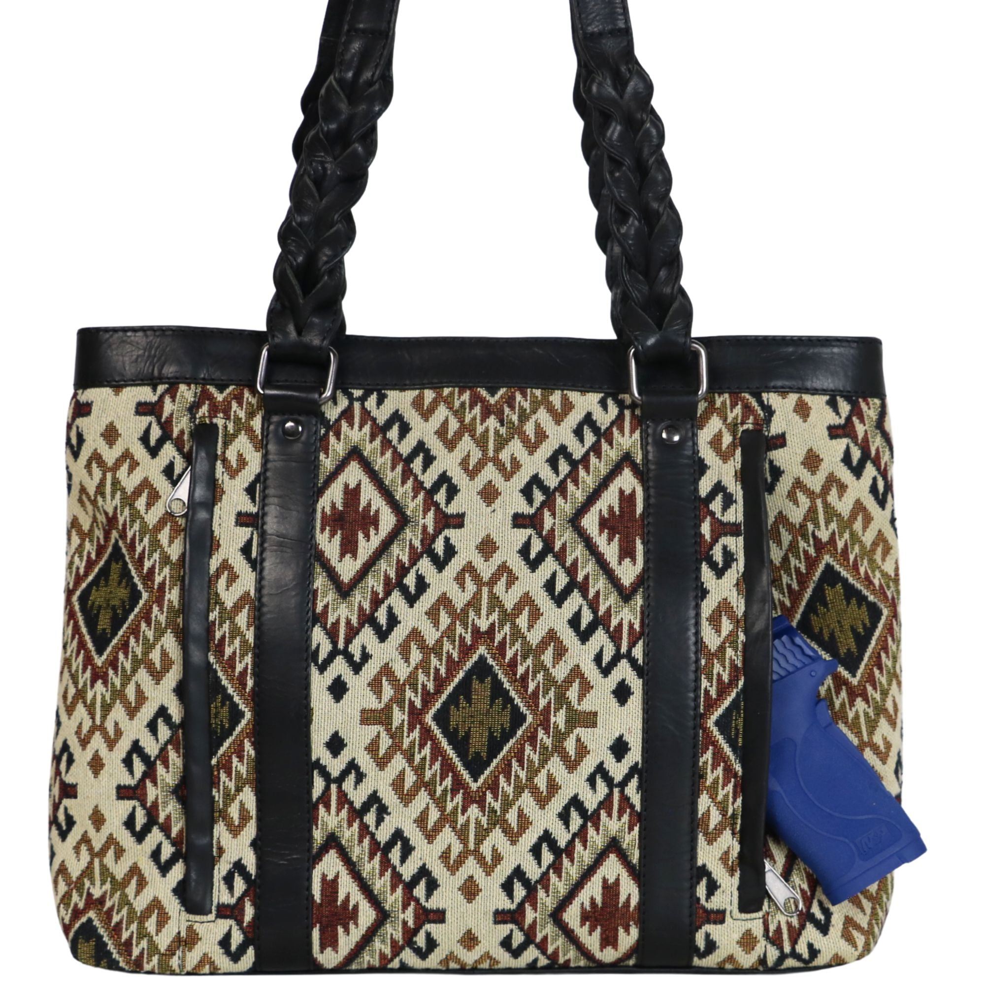 #265 Western Aztec Concealed Carry Shoulder Bag