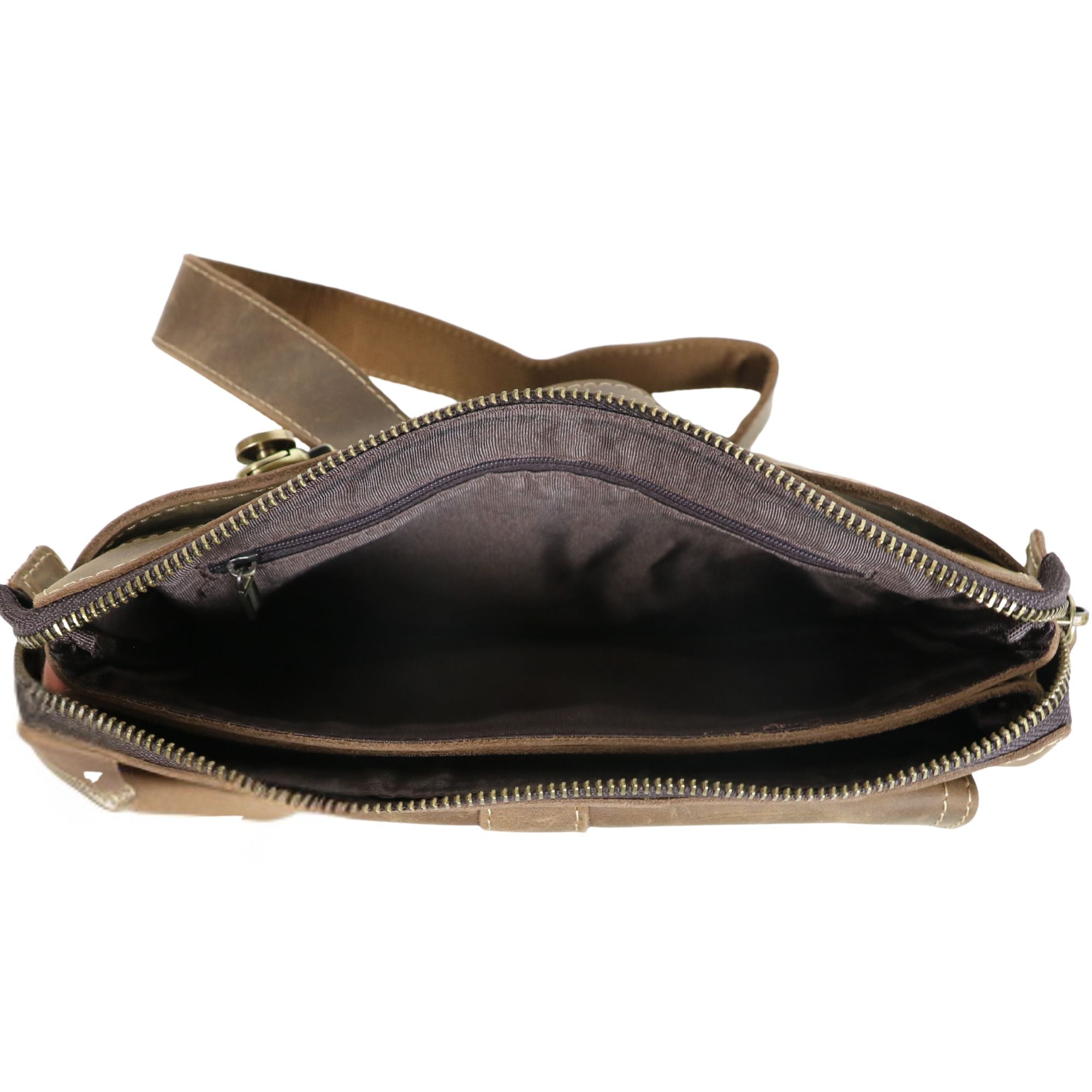 #267 Genuine Leather Belt Bag (No Concealment)