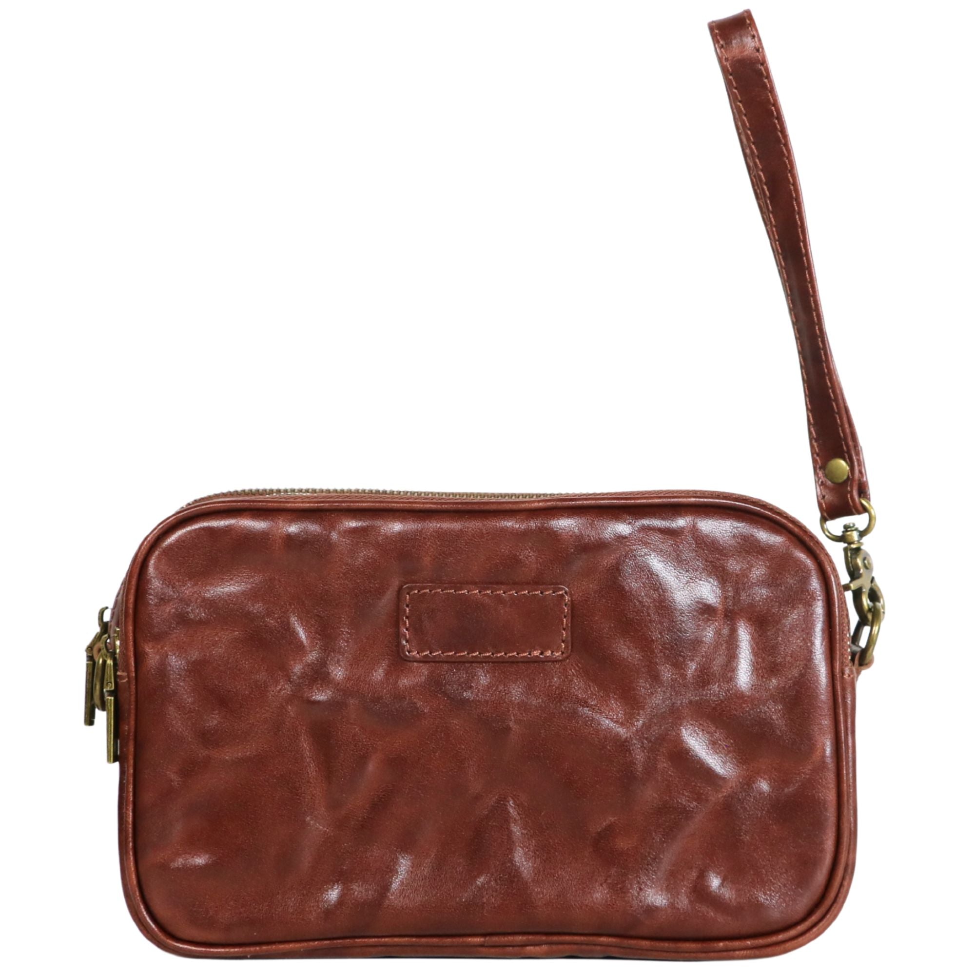 #270 Leather Crossbody / Wristlet (No Concealment)