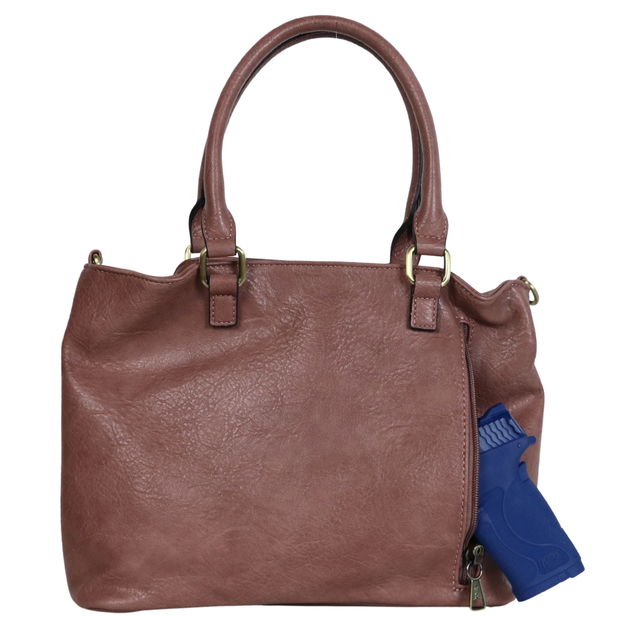 #277 Blush Pink Jessie James Concealed Carry Satchel