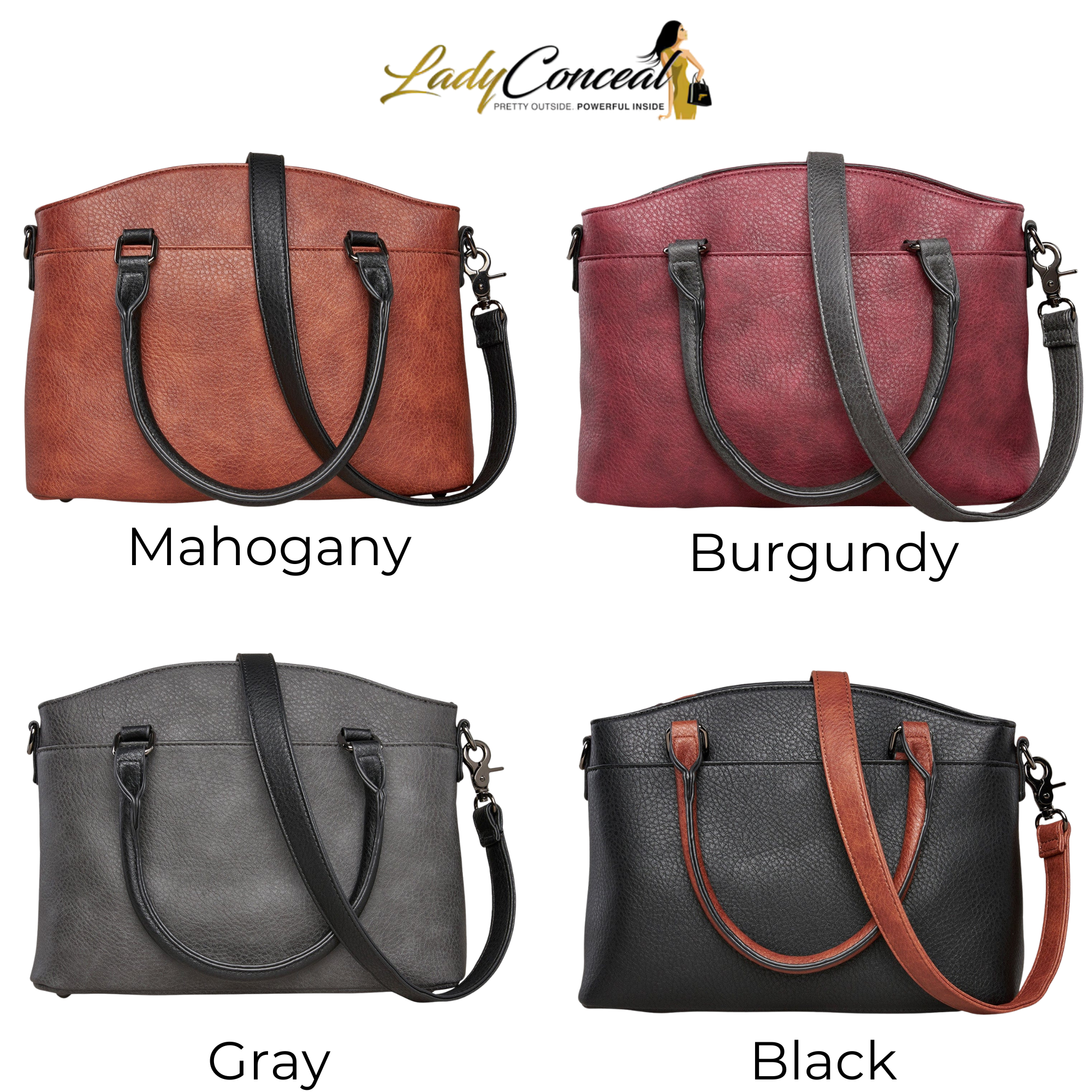 -SALE- Concealed Carry Carly Satchel by Lady Conceal