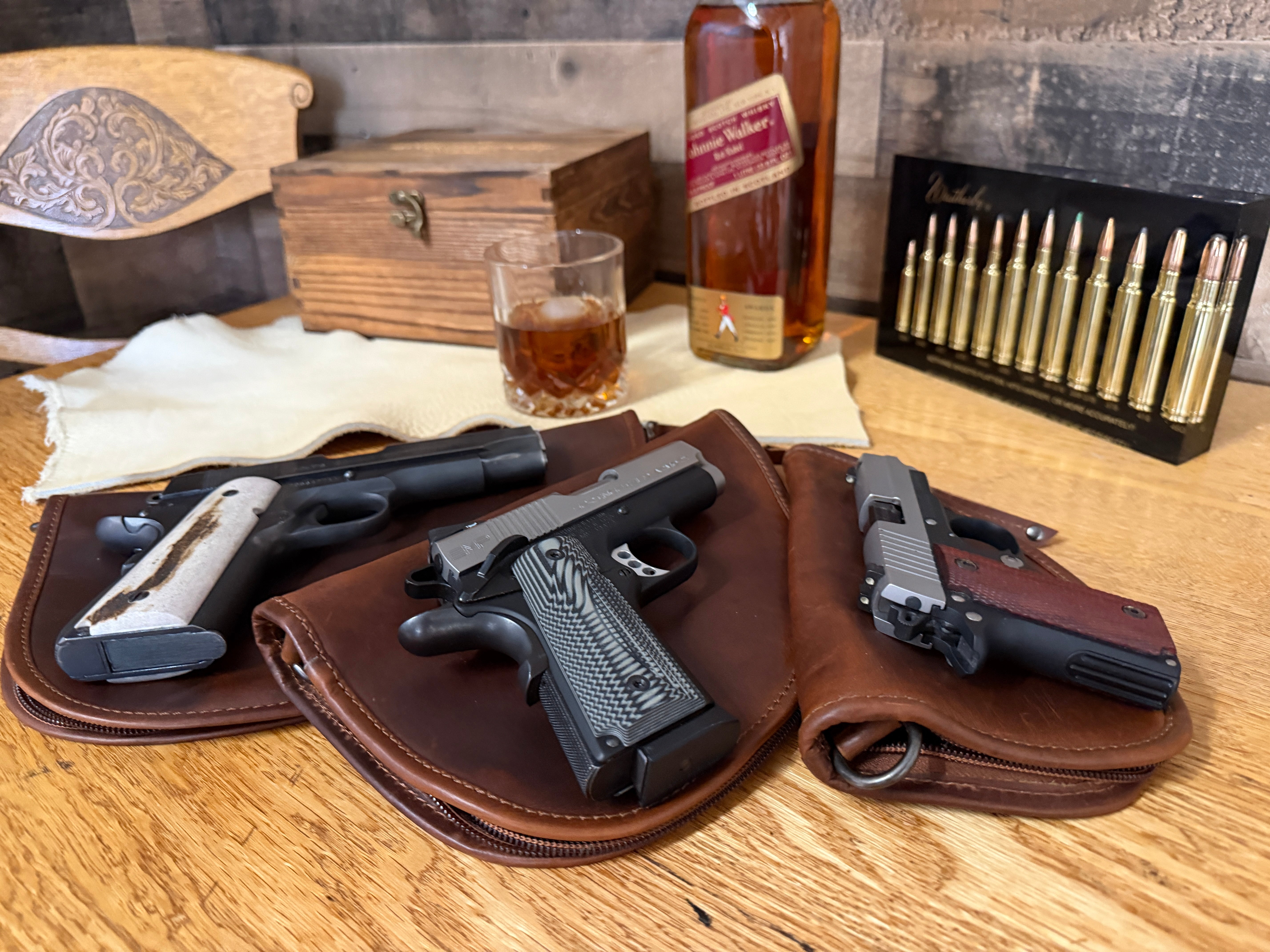 Unisex Genuine Leather Gun Cases by Lady Conceal -  Lady Conceal -  leather air gun case -  leather gun case -  leather gun cases pistol -  vintage leather gun case -  Leather gun case Lumbar Gun -  Genuine Leather Gun Cases -  antique leather gun case soft