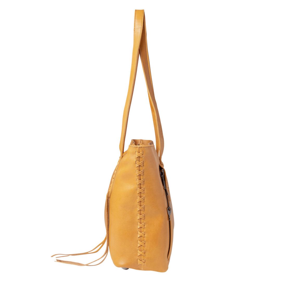 Reagan Concealed Carry Tote Caramel