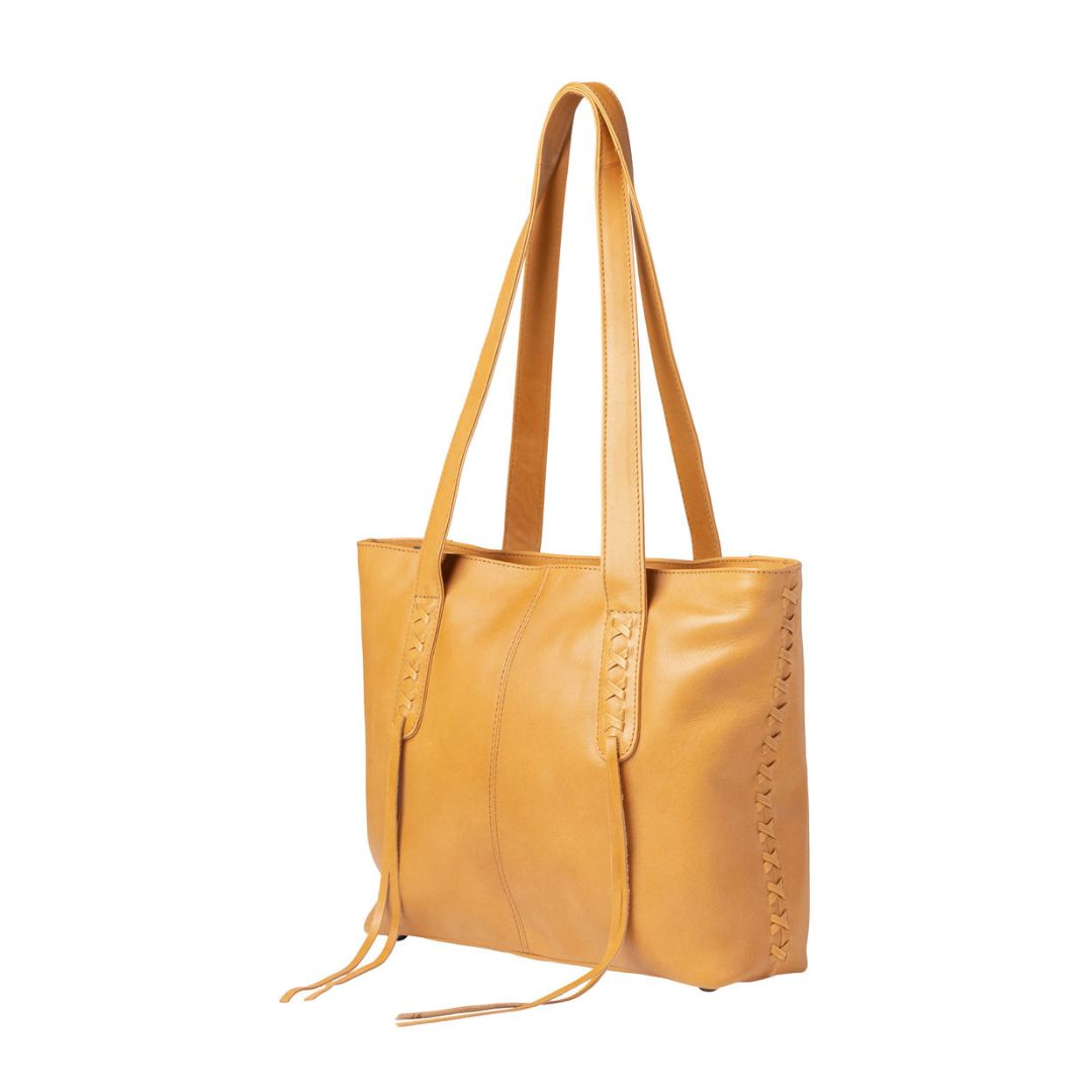 Reagan Concealed Carry Tote Caramel