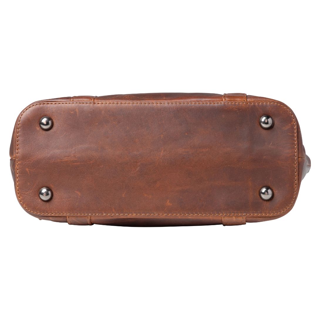 Bella Concealed Carry Tote Cognac
