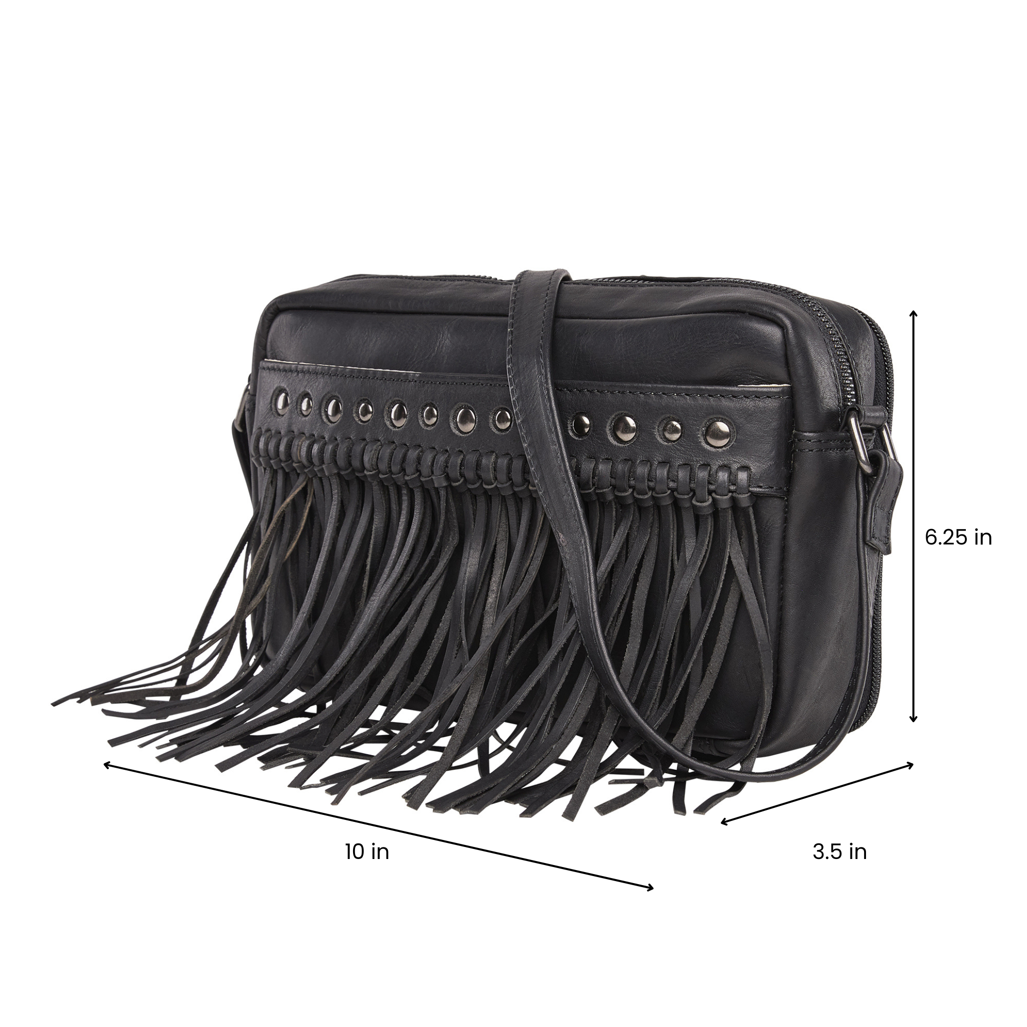 Concealed Carry Maggie Fringe Crossbody for Women -  Soft Leather conceal and carry bag -  Tactical womans purse for pistol -  Concealed Carry Purse -  most popular crossbody bag -  black modern style crossbody bag -  crossbody handgun bag -  crossbody bags for everyday use -  Lady Conceal -  Unique Hide Purse -  Locking YKK Purse -  Fanny Pack for Gun and Pistol -  Easy CCW -  Fast Draw Bag -  Secure Gun Bag